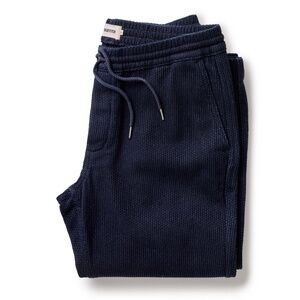 Tailor Stitch | The Après Pant | Rinsed Indigo Sashiko | Size: XL